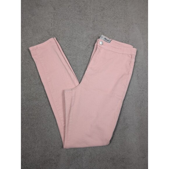Denim & Co. Classic Women's Size 8 Waist Stretch Jeggings Pink NWT - Picture 3 of 10
